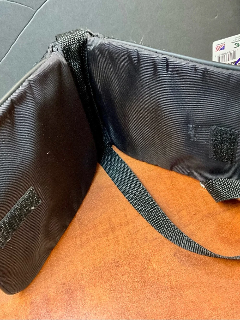 VINTAGE Polo by Ralph Lauren Black Polo Sport Small Crossbody Messenger Bag